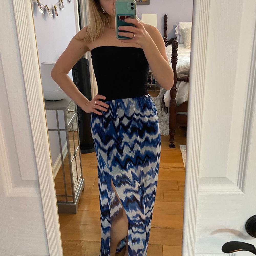 Strapless Maxi Dress